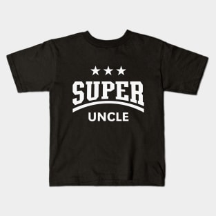 Super Uncle (White) Kids T-Shirt